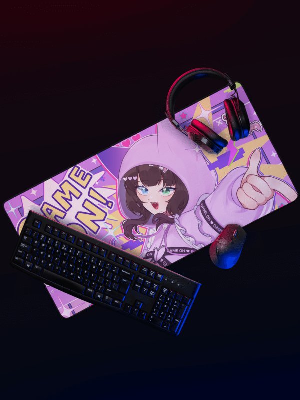 KrazyCandyCat Gamer Large MousePad product image (1)