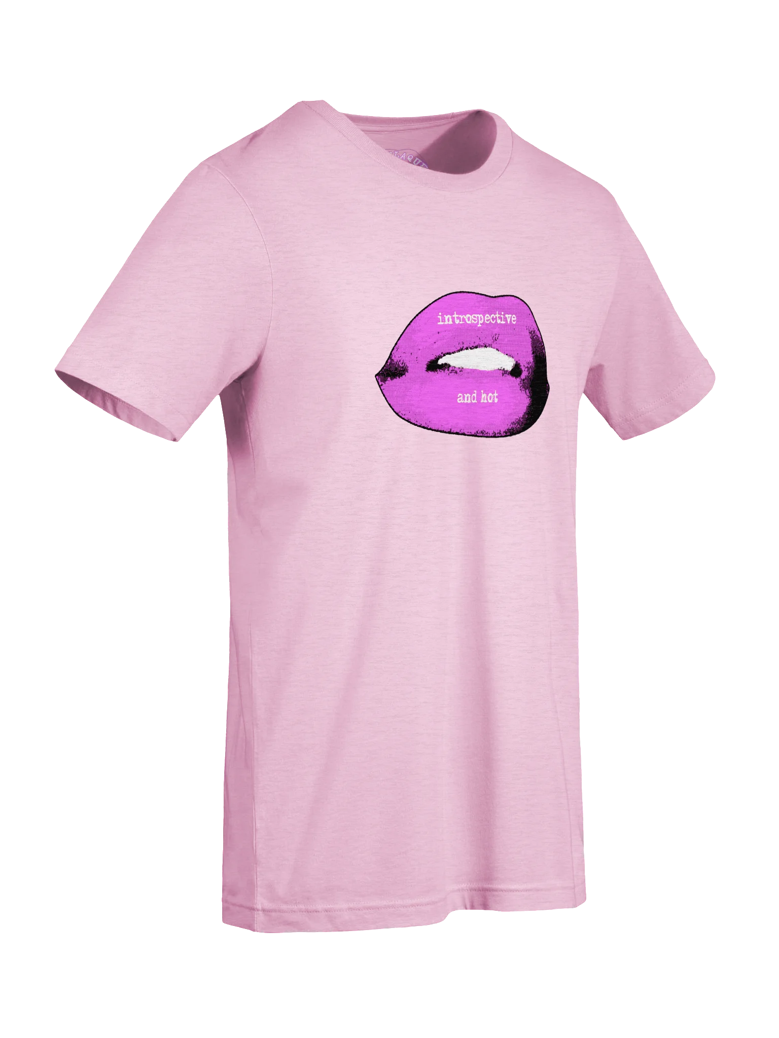 Pink and Lilac Hot and Introspective Lips Tee product image (7)