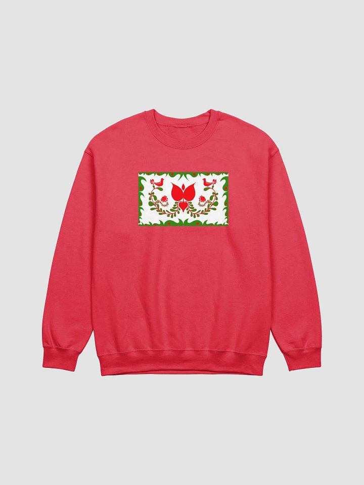 Hungarian Folk Art Floral Crewneck Sweatshirt product image (1)