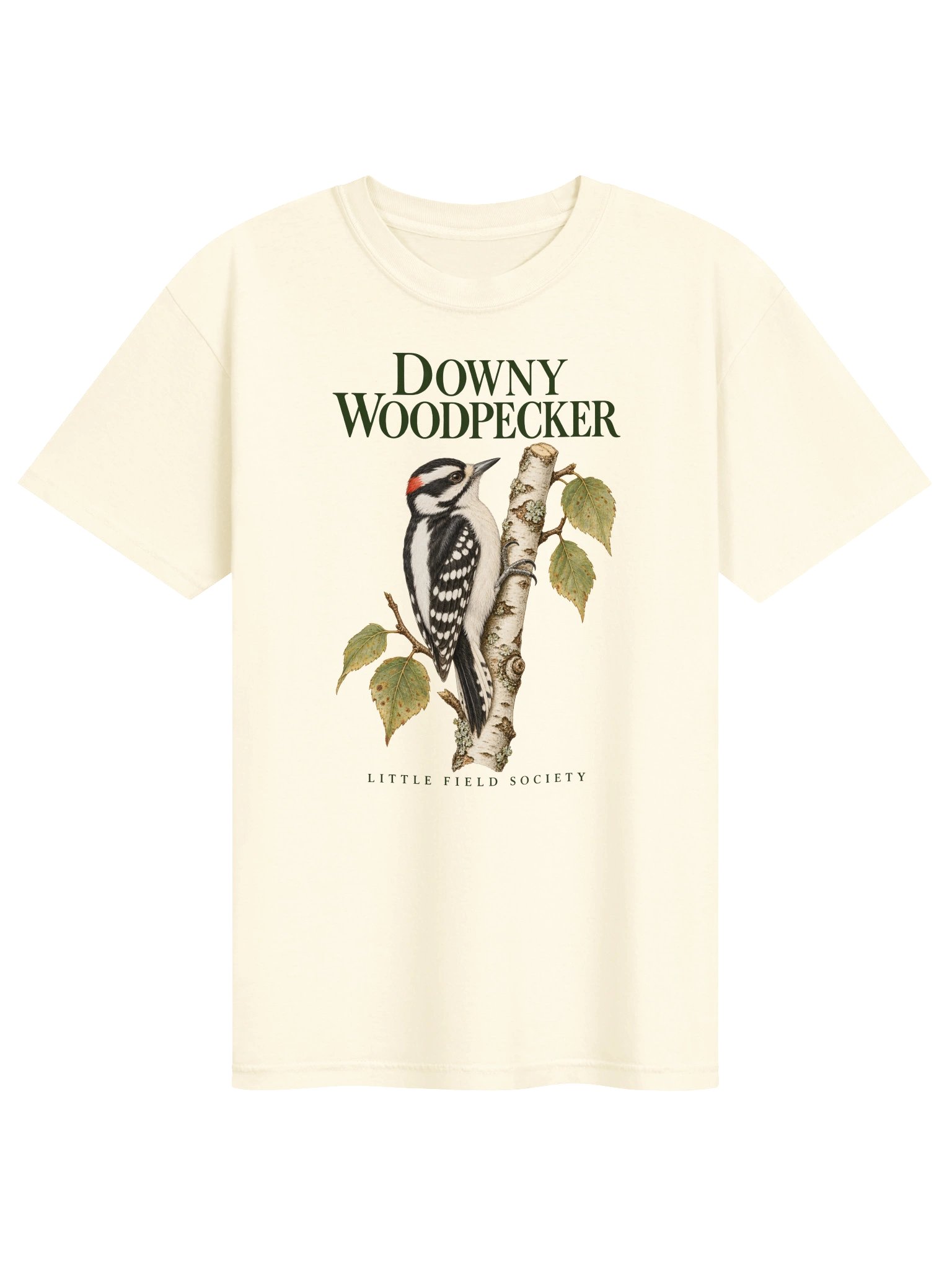 Downy Woodpecker — Birding T-Shirt product image (1)