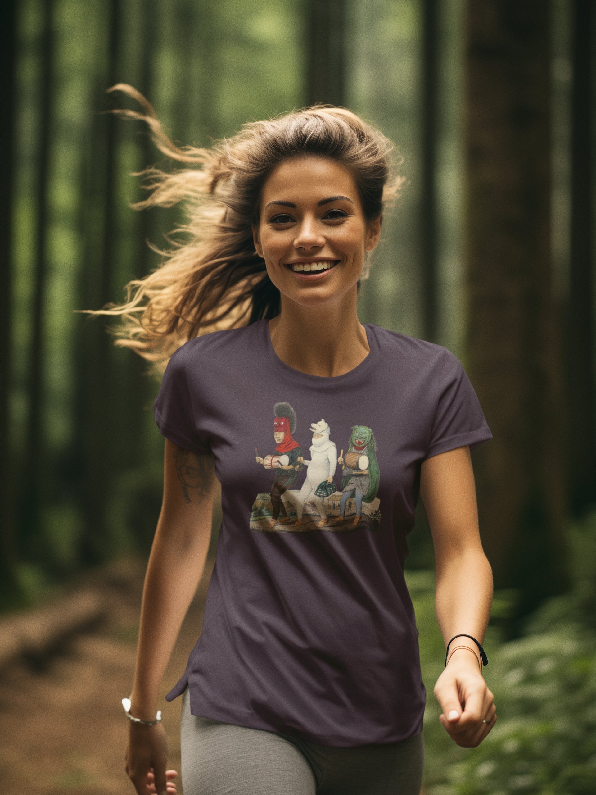 Rhythmic Wildlife Parade T-Shirt product image (29)
