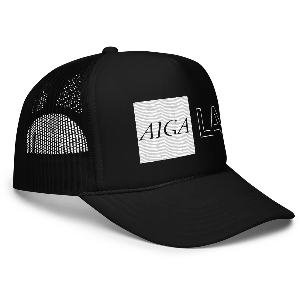 AIGA LA Classic Trucker Hat product image (3)