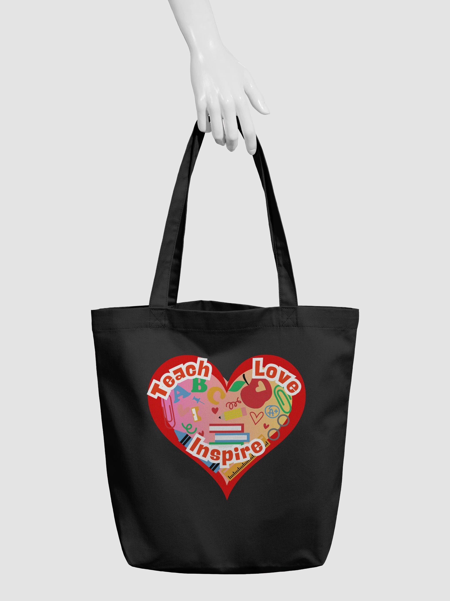 Teach Love Inspire Tote Bag product image (6)