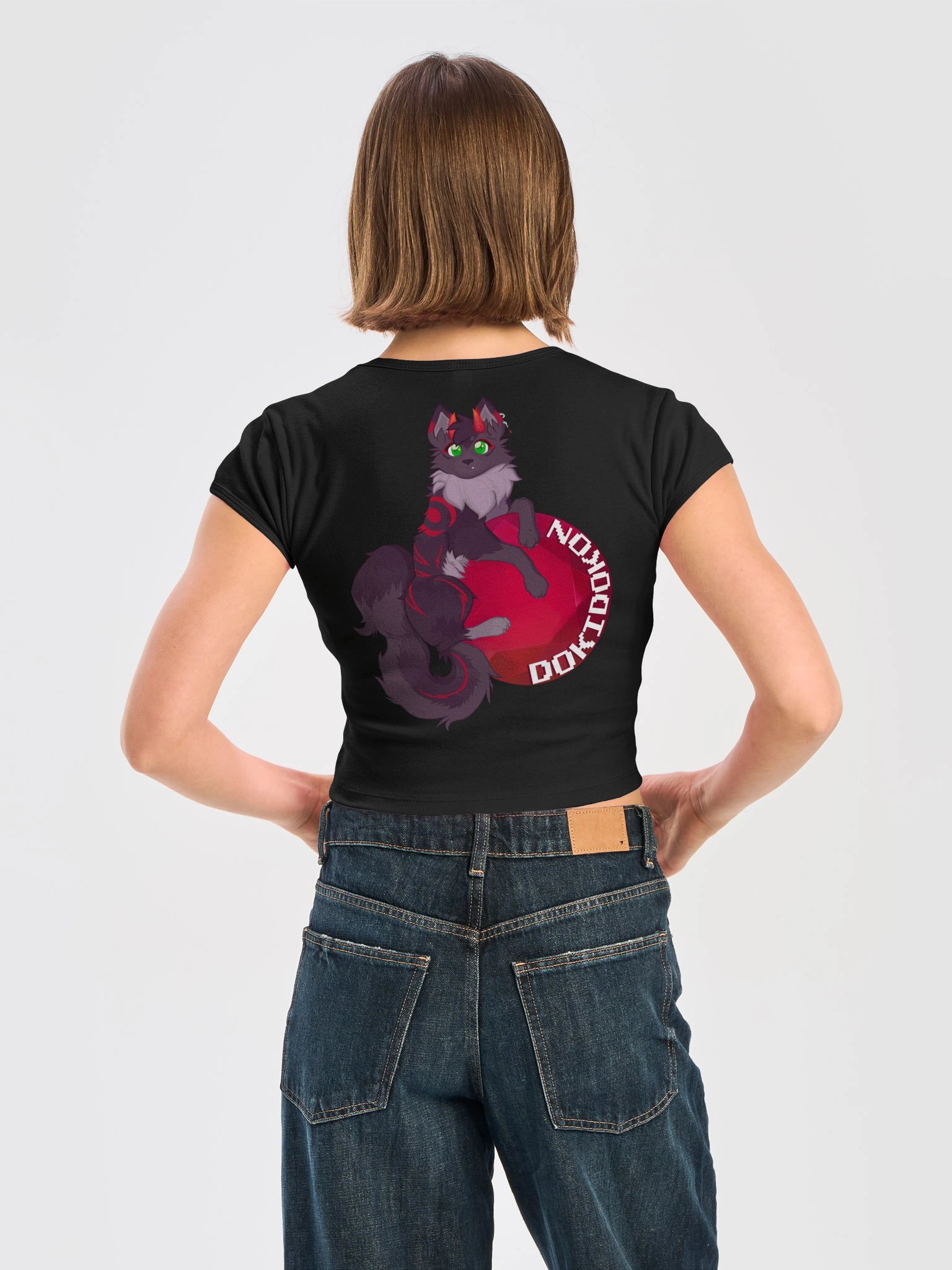 Team Ruby Mascot Crop Top product image (4)