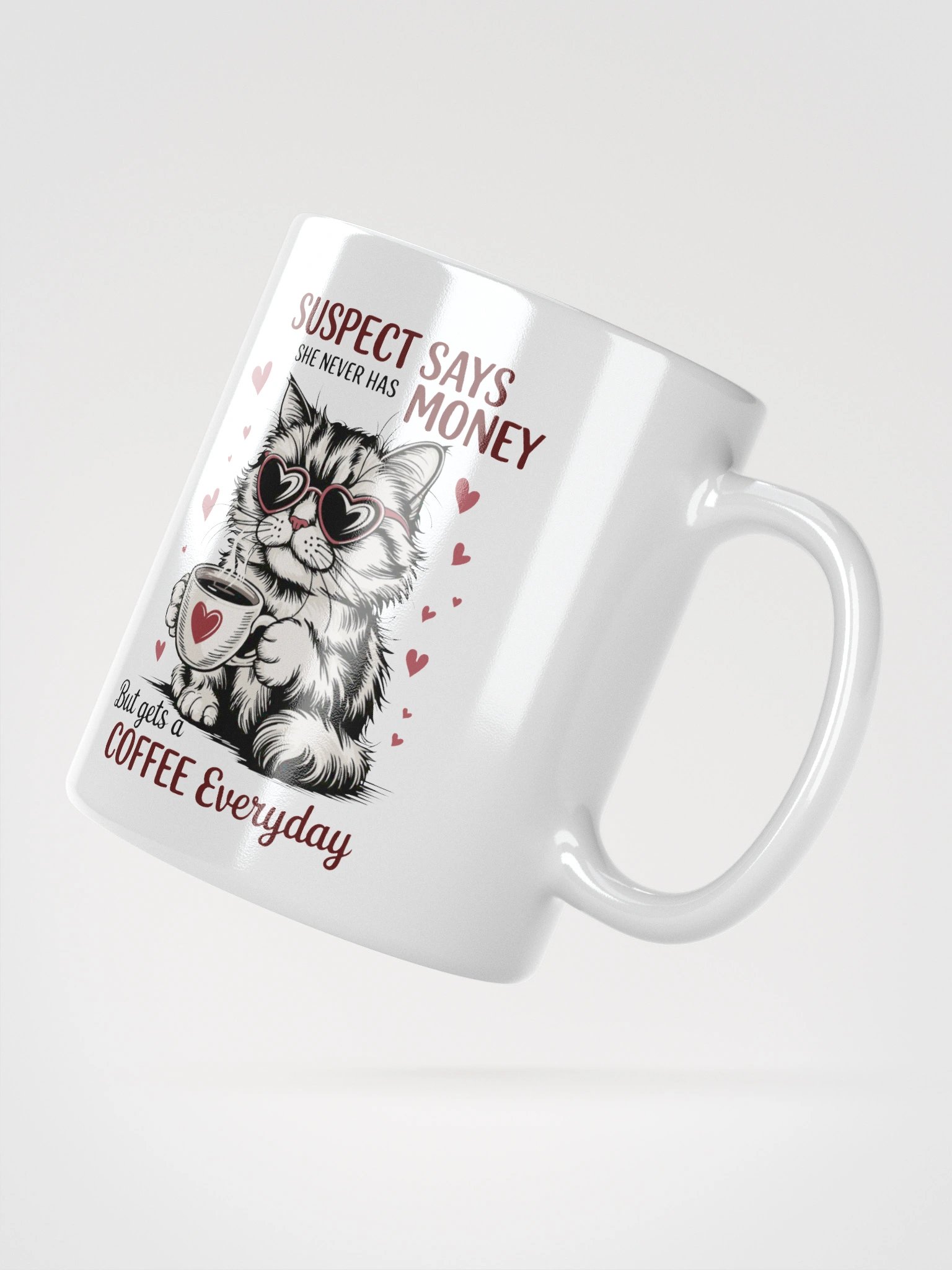 Suspect Says No Money Mug product image (4)