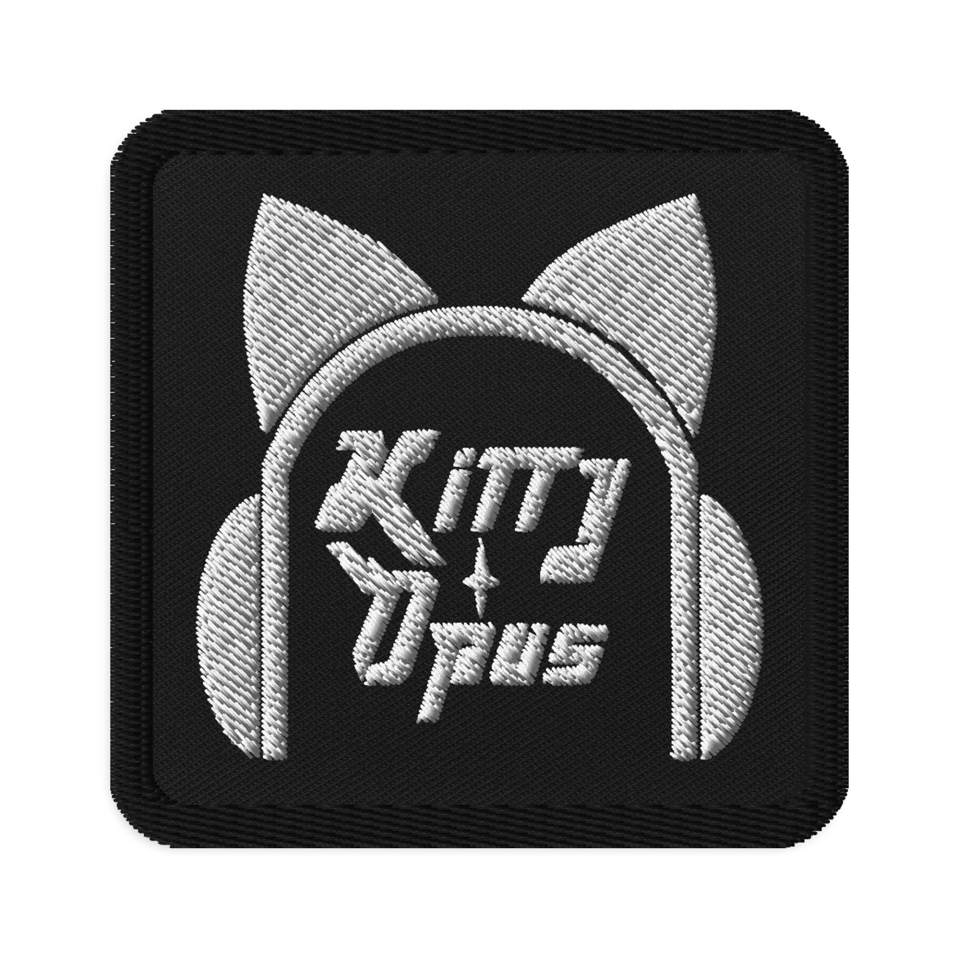 Kittyopus 3x3 Embroidered Patch product image (1)