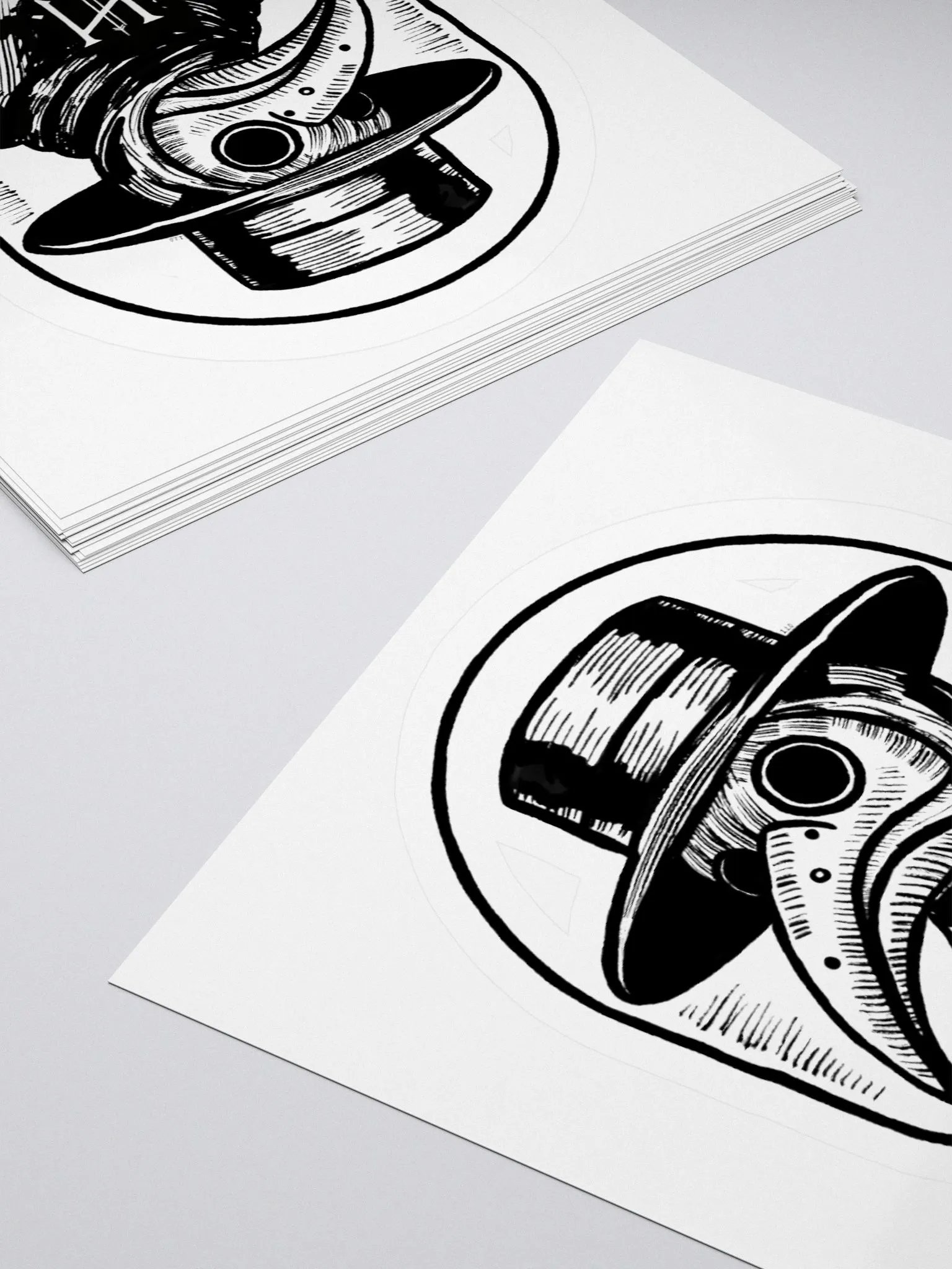 Hellsman Sticker - White product image (4)