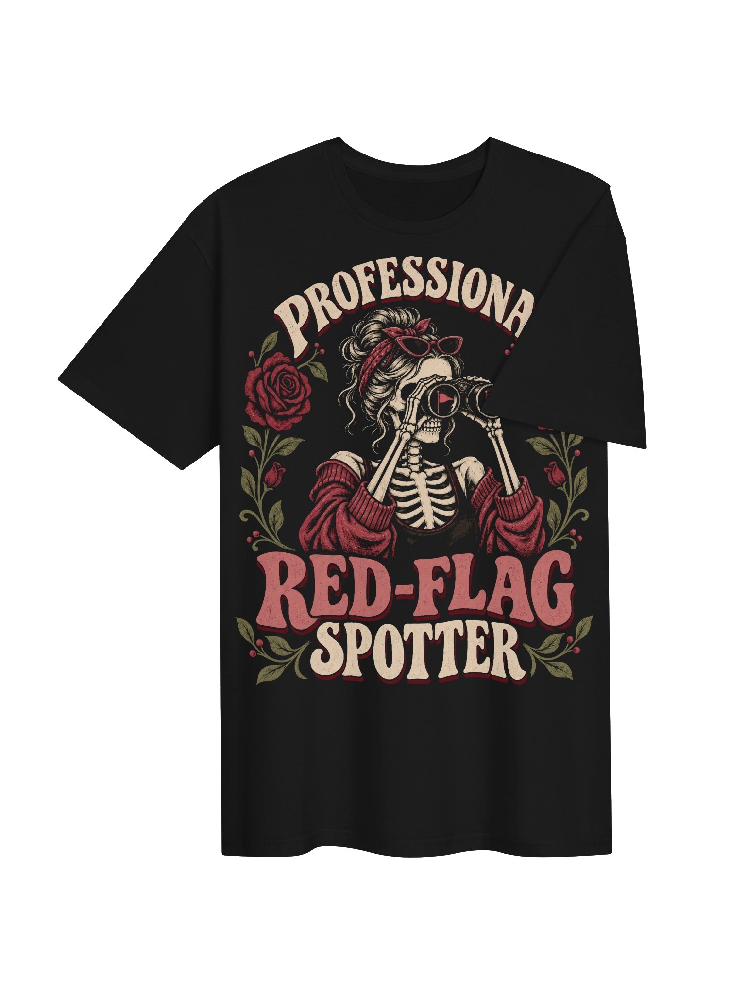 Professional Red Flag Spotter True Crime T-shirt product image (4)