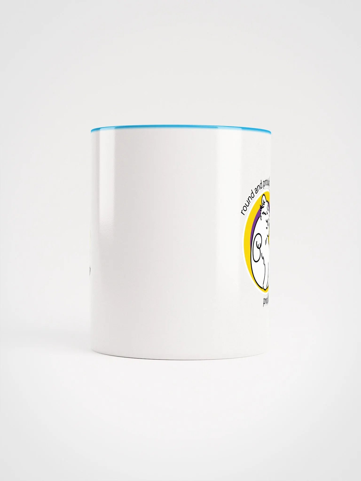 Round and Proud Manul Intersex Version - Mug product image (67)