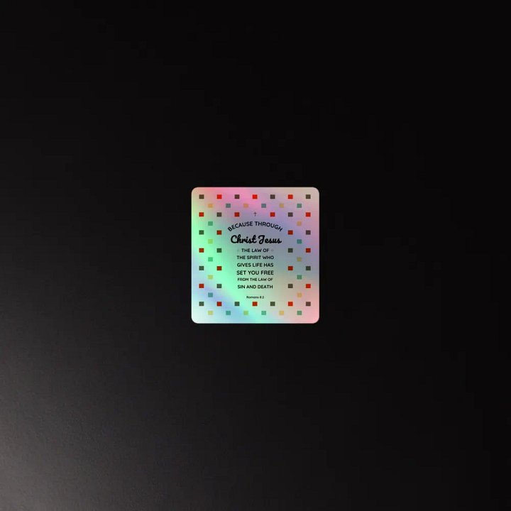 Spiritual Freedom Holographic Sticker Set product image (4)