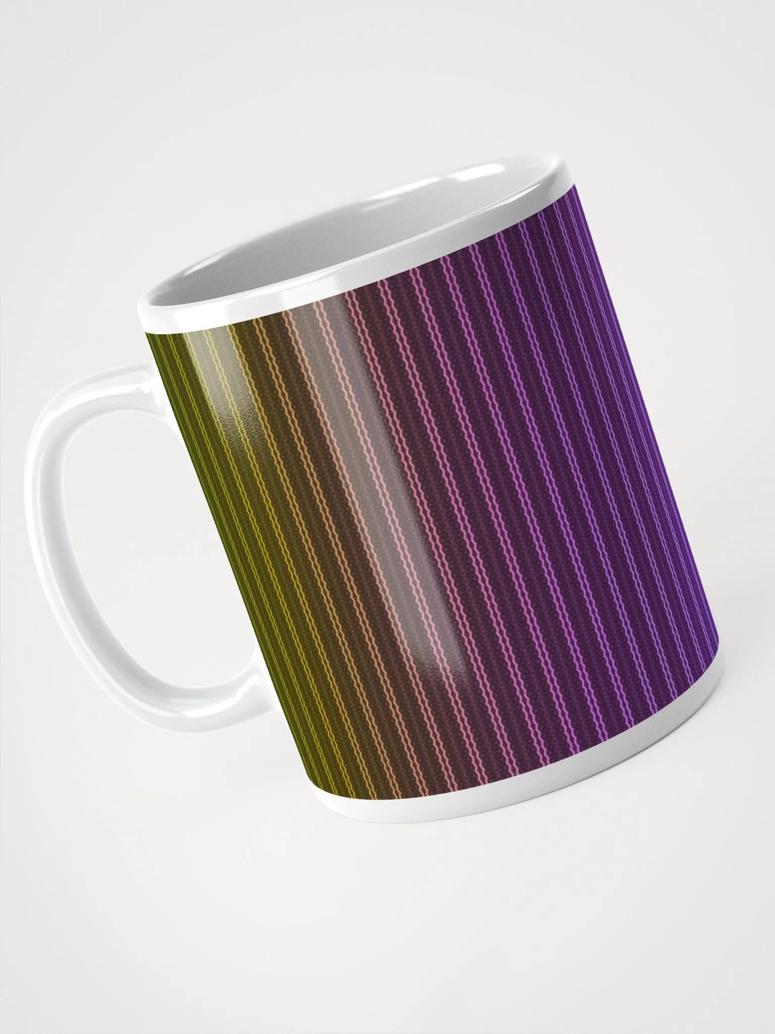 Elegant Chain Striped Ceramic Mug product image (3)