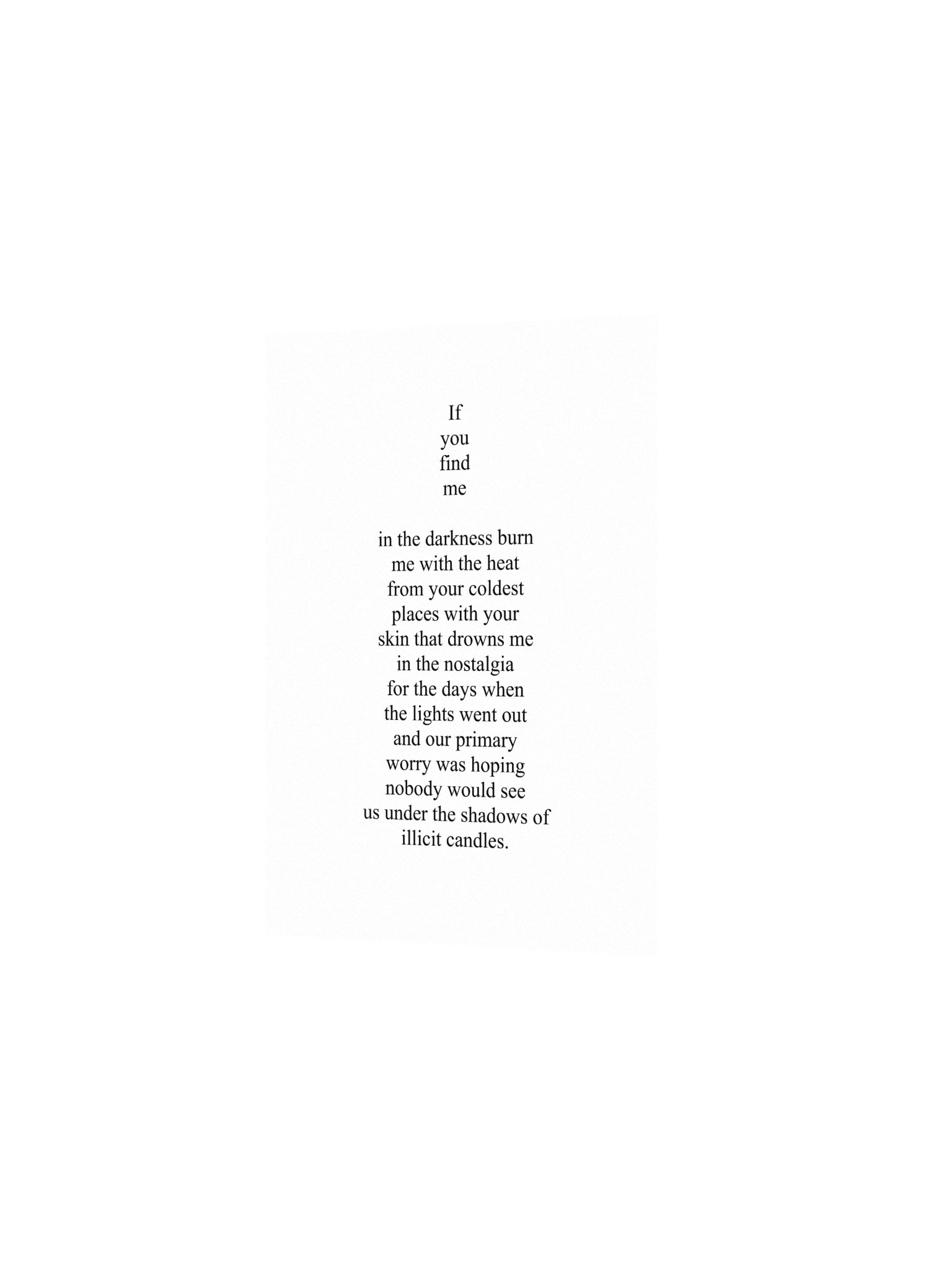 If You Find Me Matte Paper Poster product image (10)