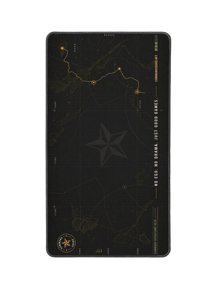 Command Operations Deskmat (DARK) — 12" x 22" Gaming Mat product image (1)