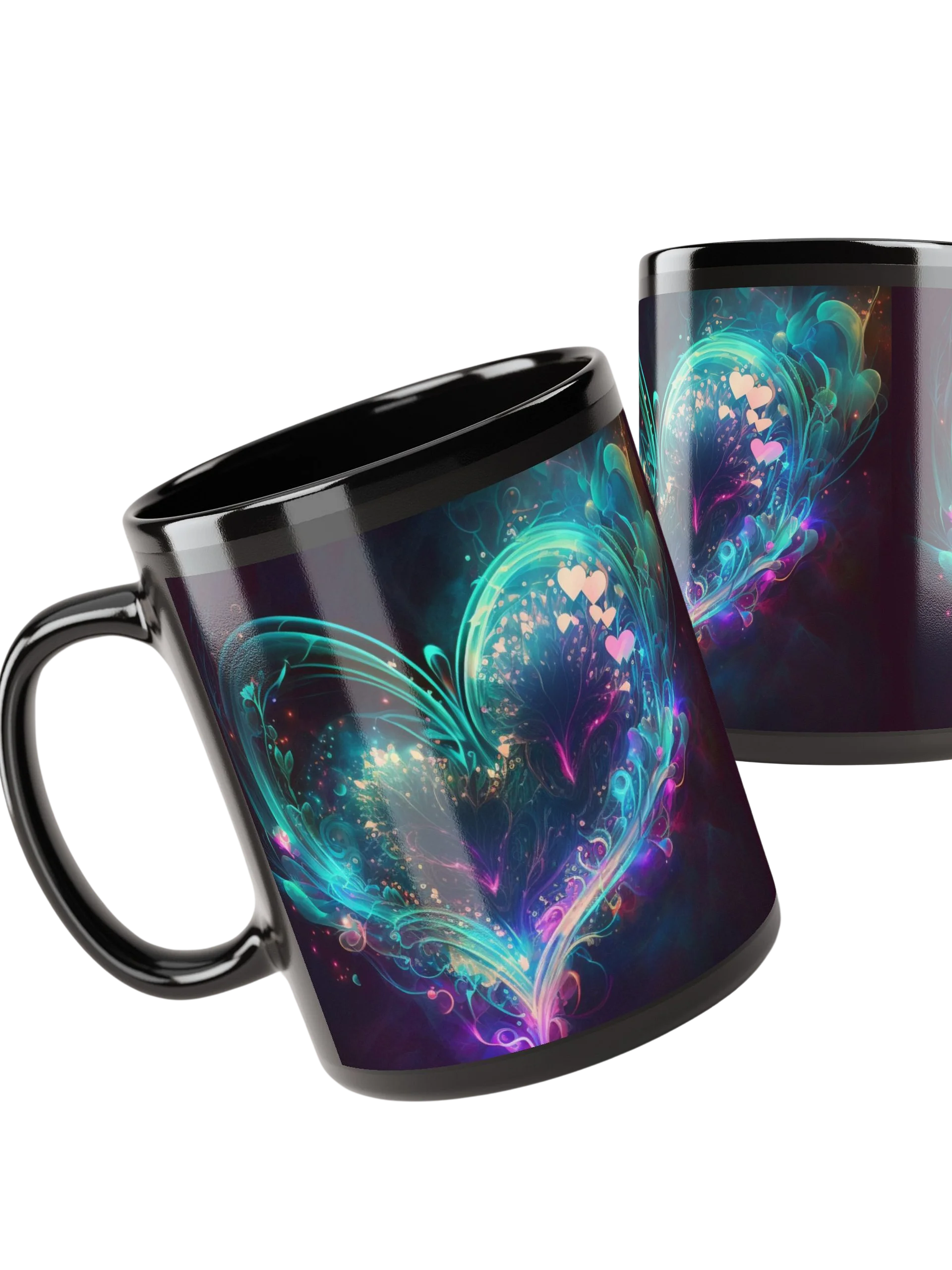 Neon Heart Mug product image (2)
