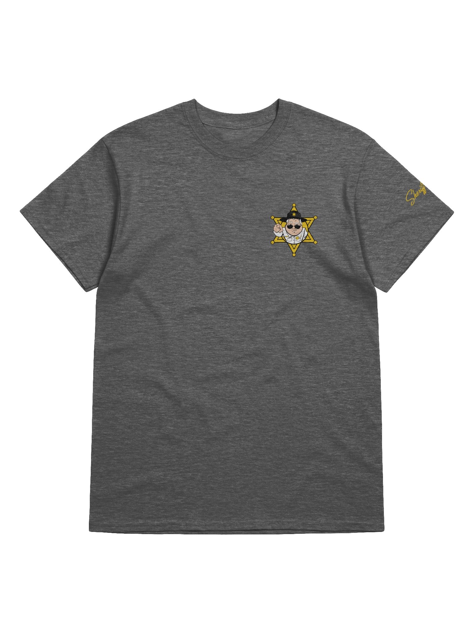 Sheriff Logo And Name Heavyweight T-Shirt by Gildan product image (5)