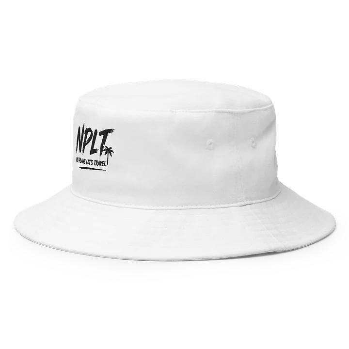 NPLT Bucket Hat (White) product image (2)