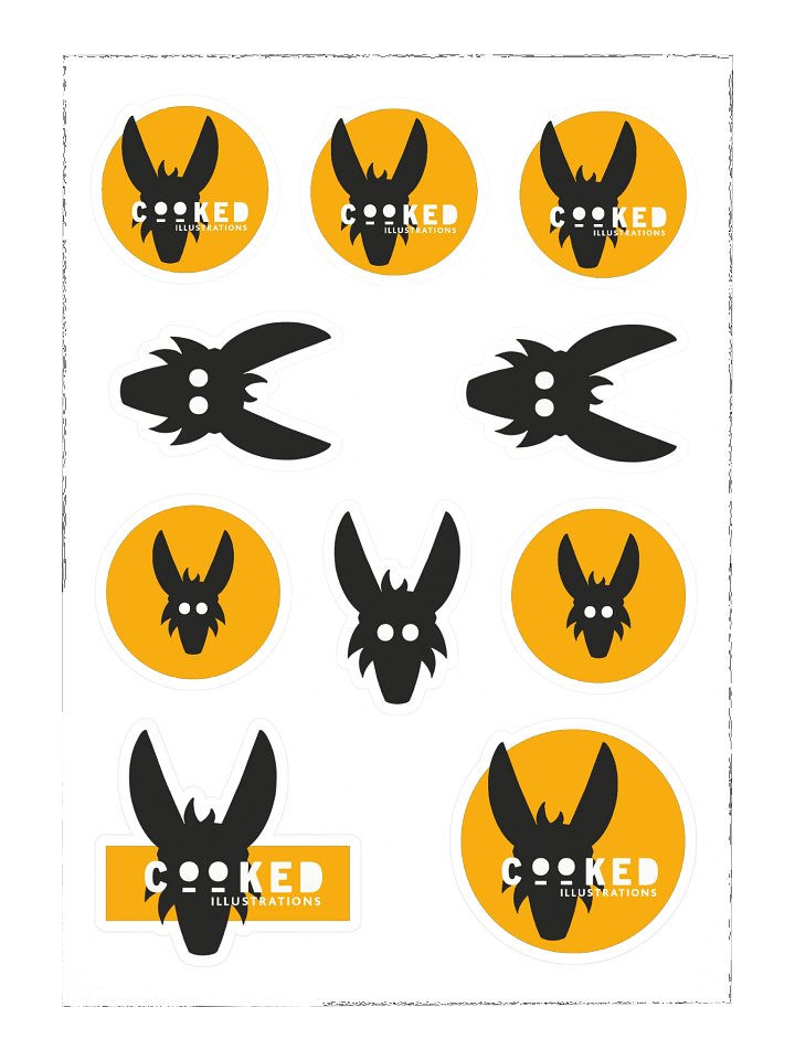 Cooked Illustrations Logos product image (1)