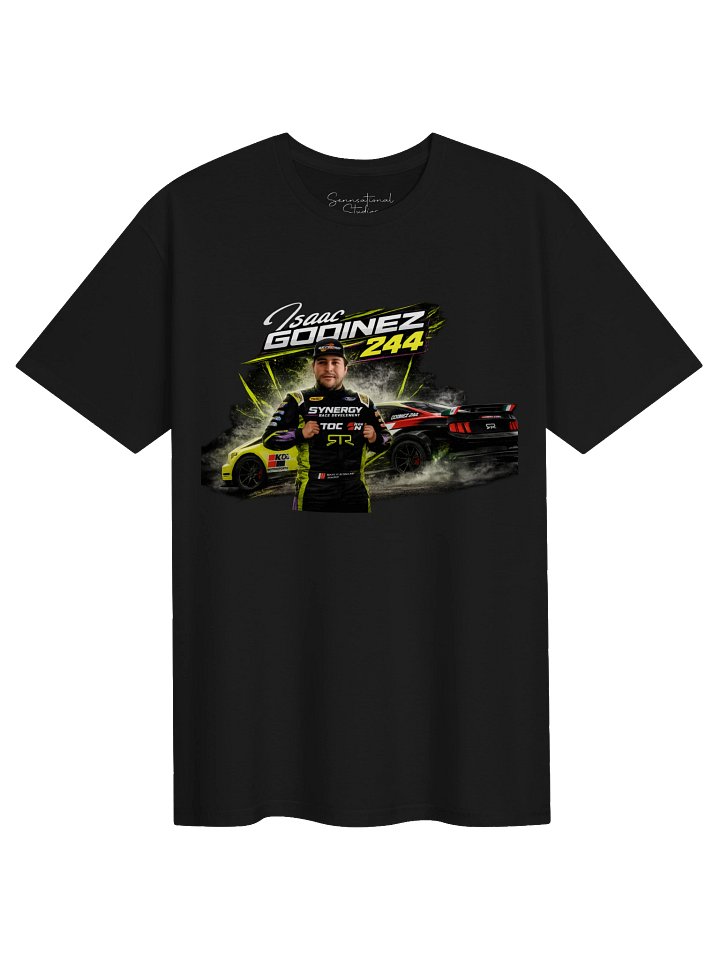 Isaac Godinez #244 Signature Tee | Official Team Godinez Driver Shirt product image (1)