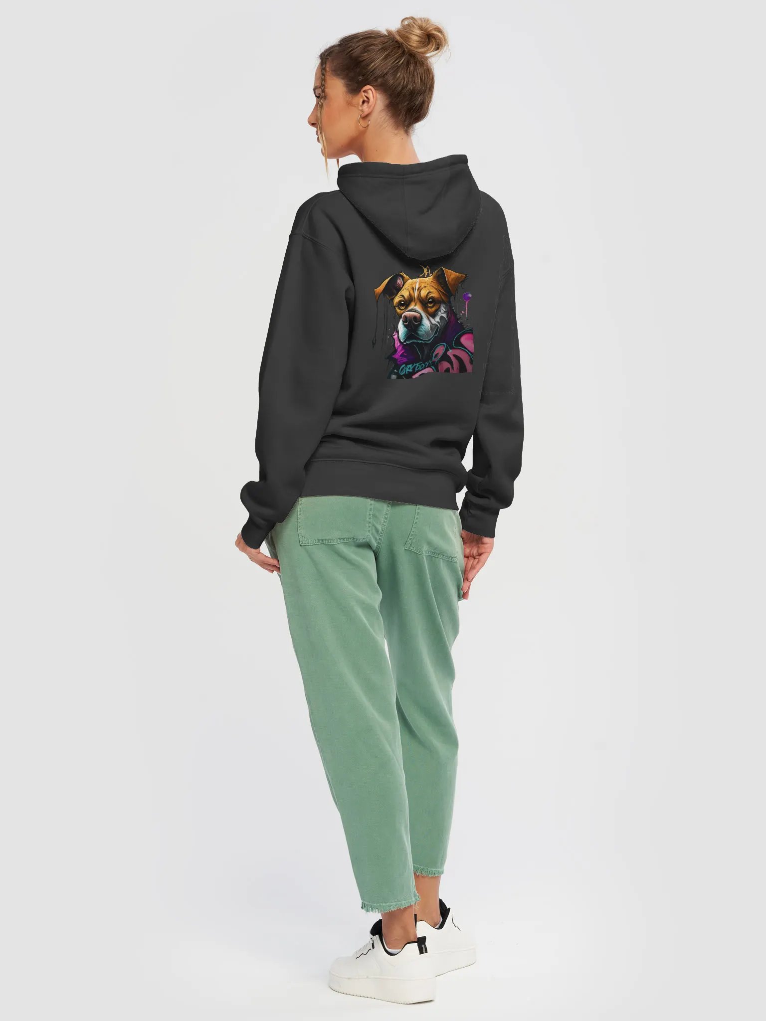 Vibrant Canine Expression Hoodie product image (6)