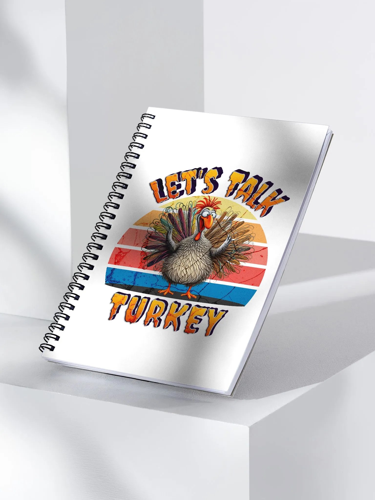 Lets Talk Turkey Spiral Notebook product image (2)