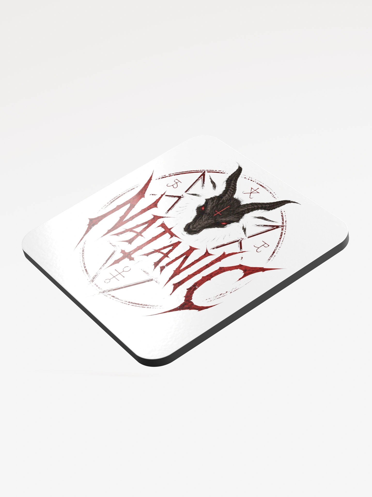 NATANIC Horned Goat Sigil Gloss Coaster product image (3)