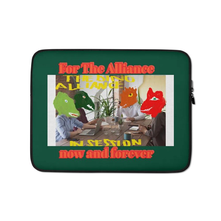 A Laptop sleeve for The Dino Alliance product image (1)