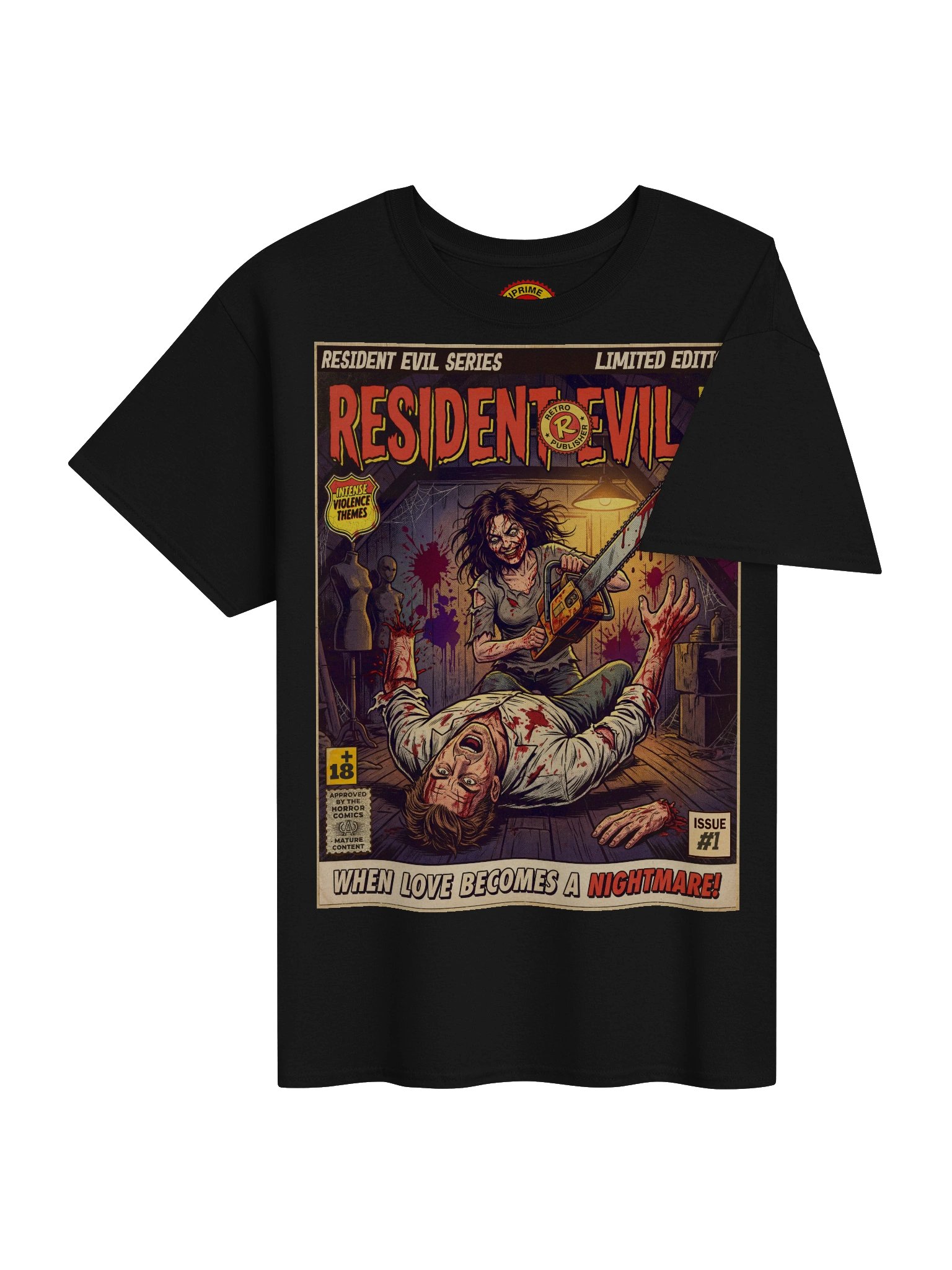 Resident Evil 7 Comic Art T-Shirt product image (4)