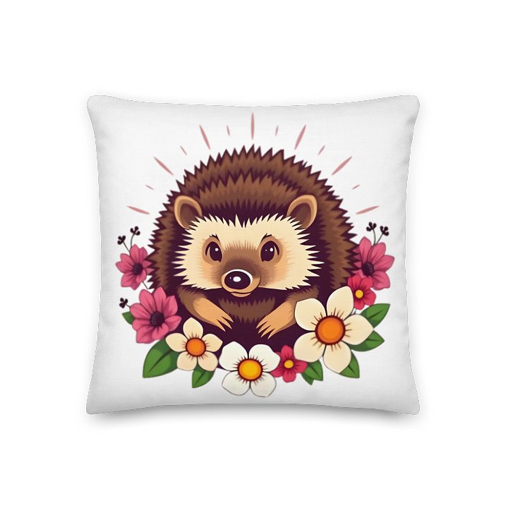 Floral Hedgehog Cushion product image (2)