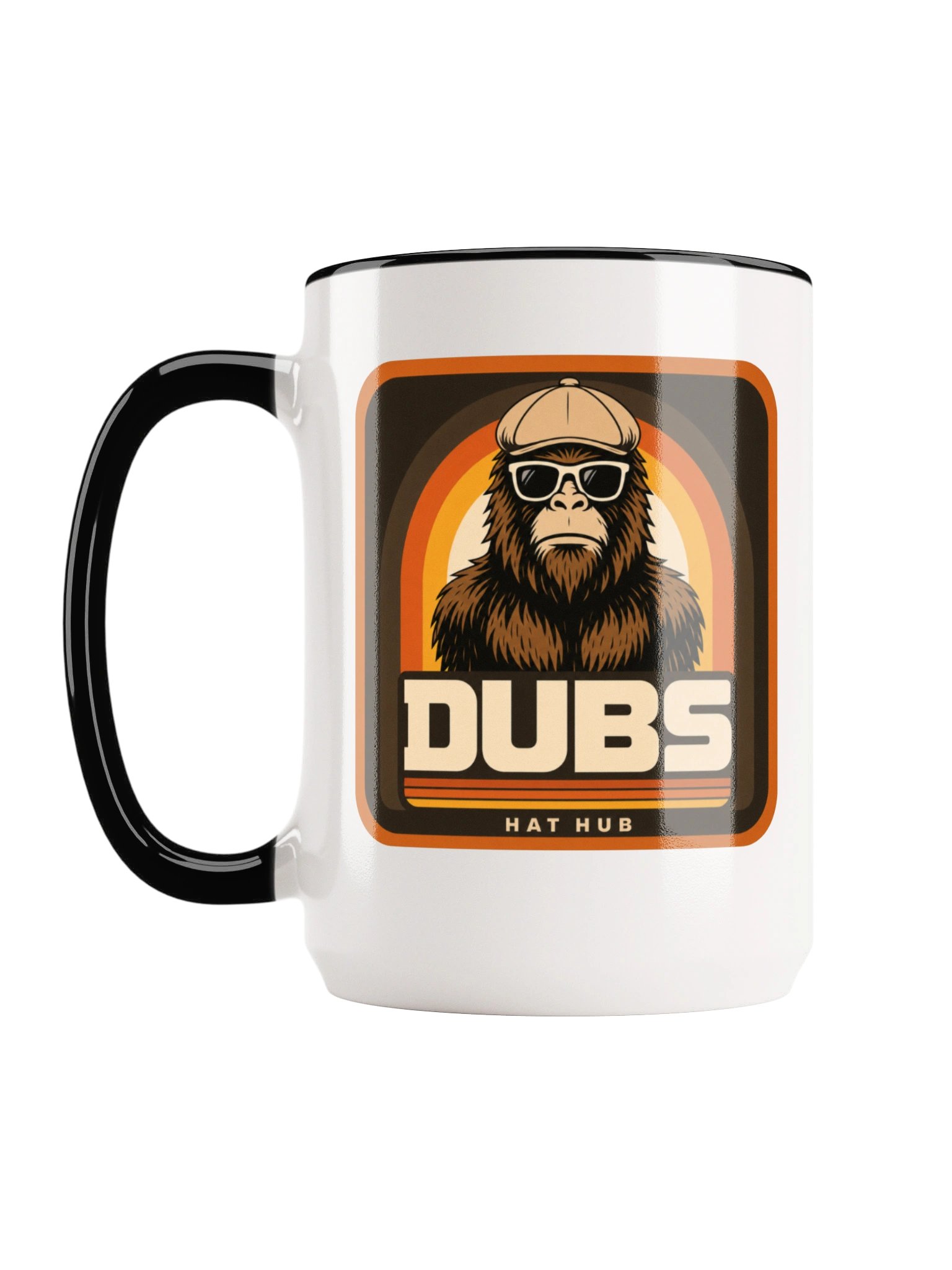 DUBS HAT HUB RETRO COFFEE MUG product image (2)