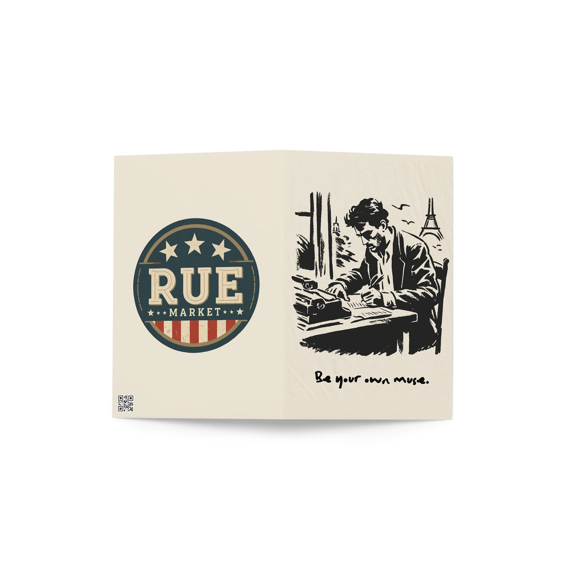 Be Your Own Muse Paris Greeting Card product image (4)
