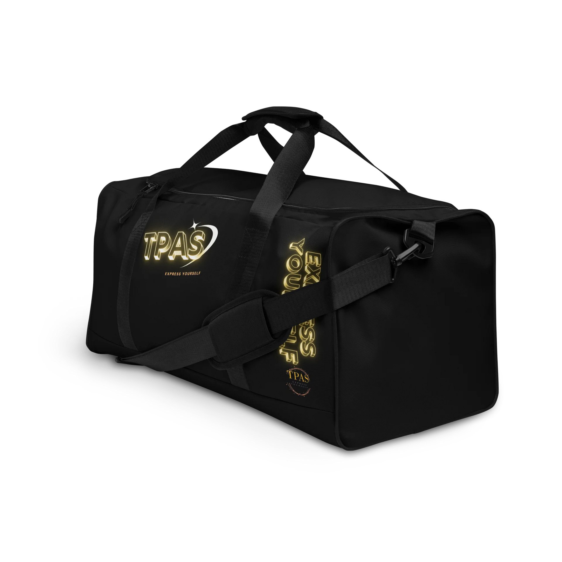 MIDNIGHT GLOW EXPRESS YOURSELF DUFFLE BAG (YELLOW) product image (3)