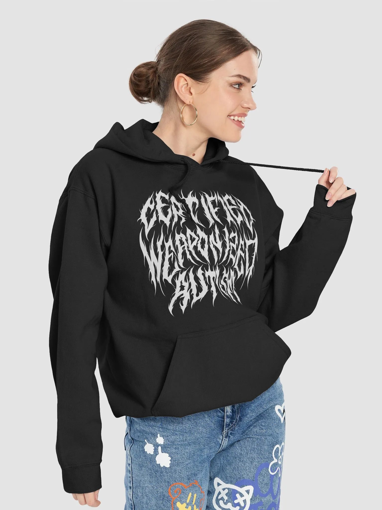 Certified weaponized autism v2 Hoodie product image (7)