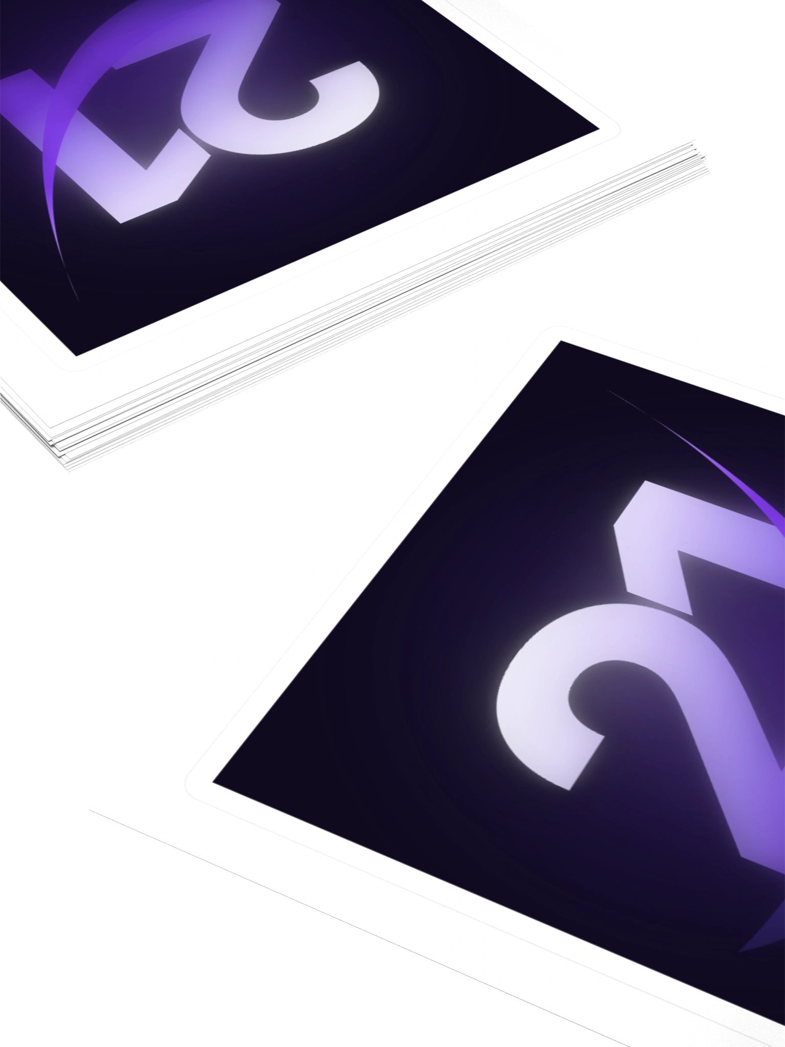 21 Glow Logo Sticker product image (4)