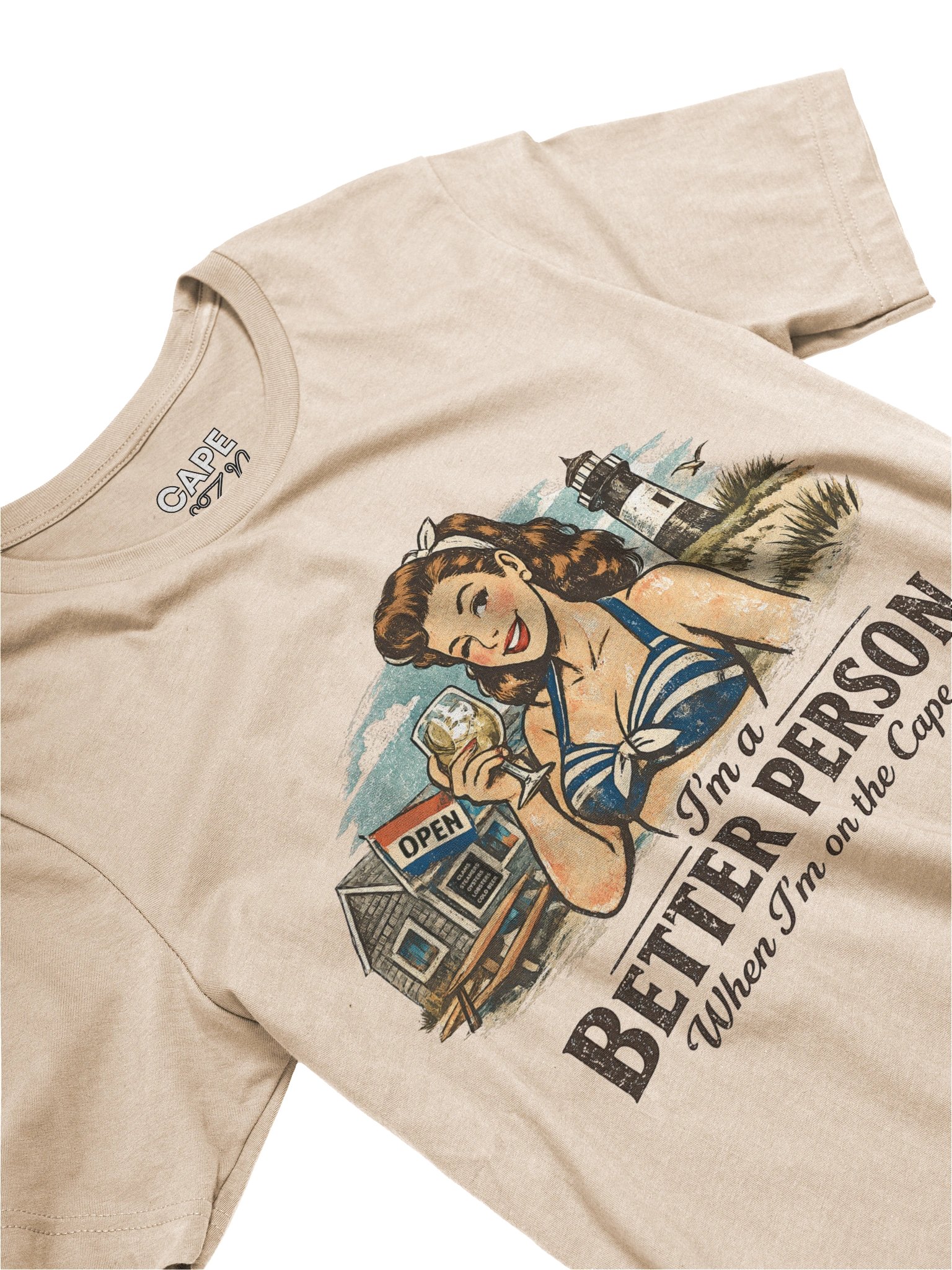 I'm a Better Person on the Cape T-Shirt product image (3)