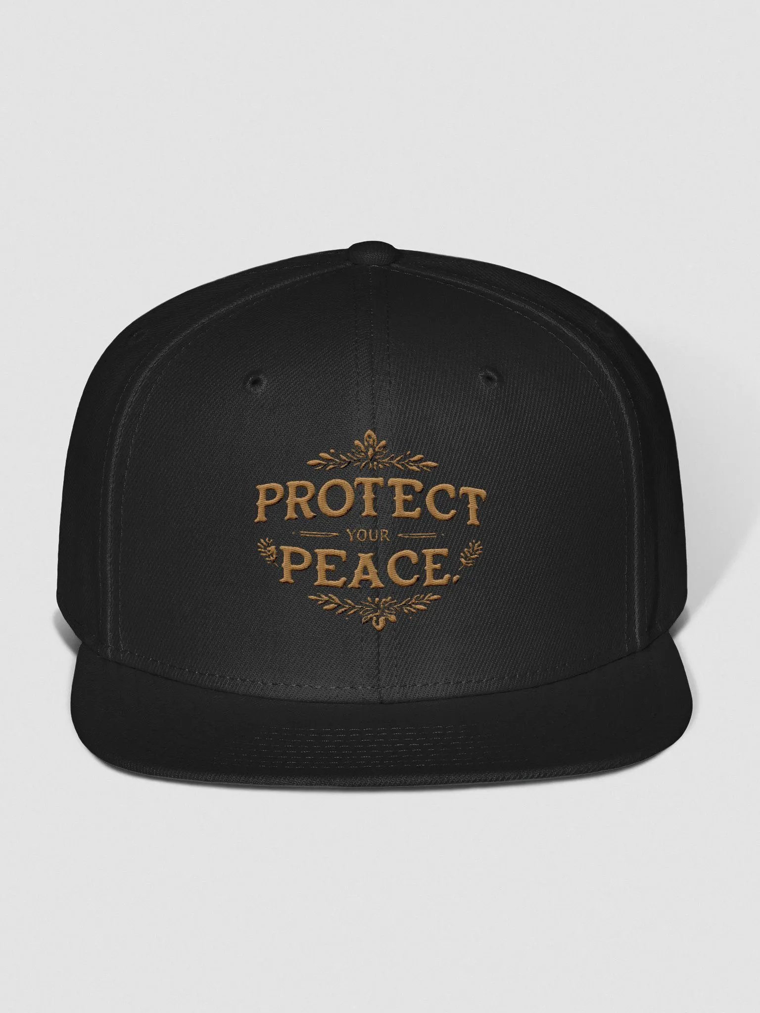 Peaceful Floral Snapback Cap product image (1)