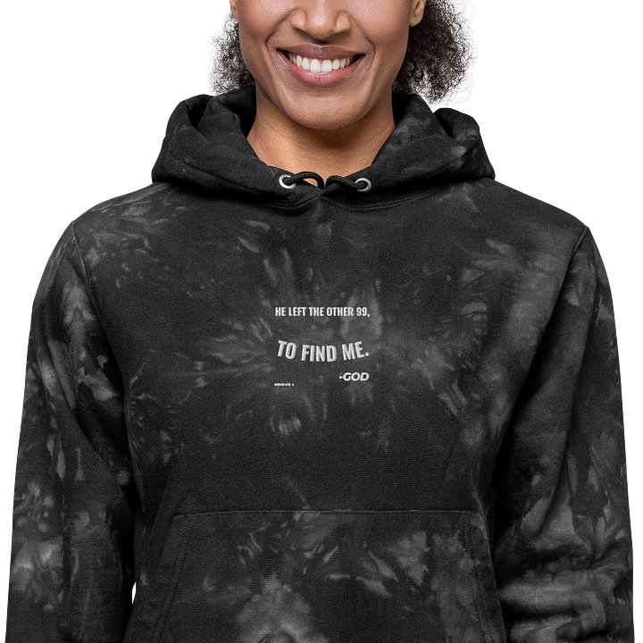 WOMEN - SPECIAL EDITION BLACK SHEEP TIE-DYE HOODIE product image (1)