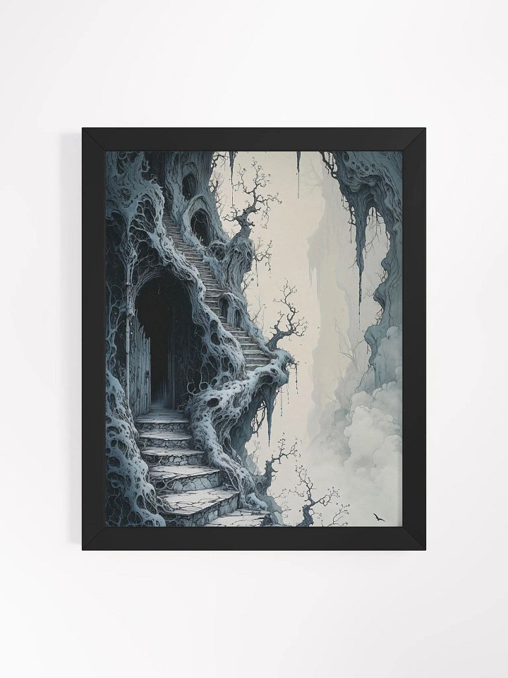 Cliffside Staircase Framed Print product image (4)