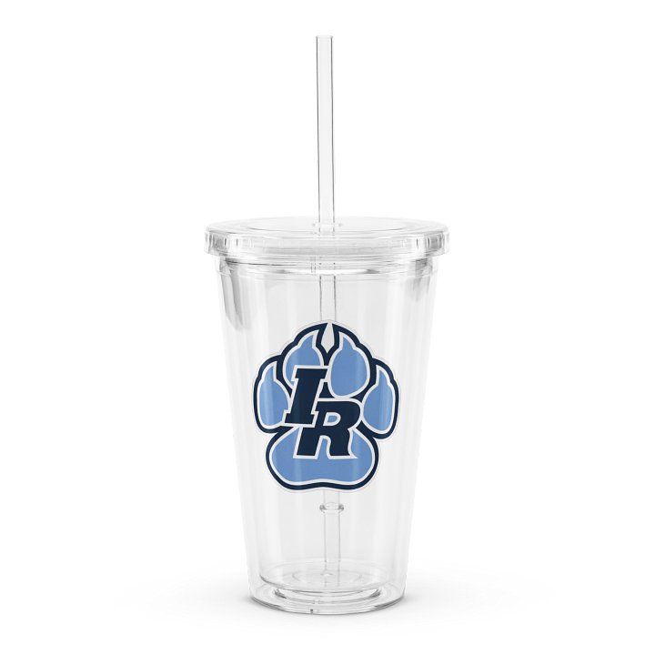 Double Walled Clear Plastic Tumbler (16 oz) - Columbia Paw product image (1)
