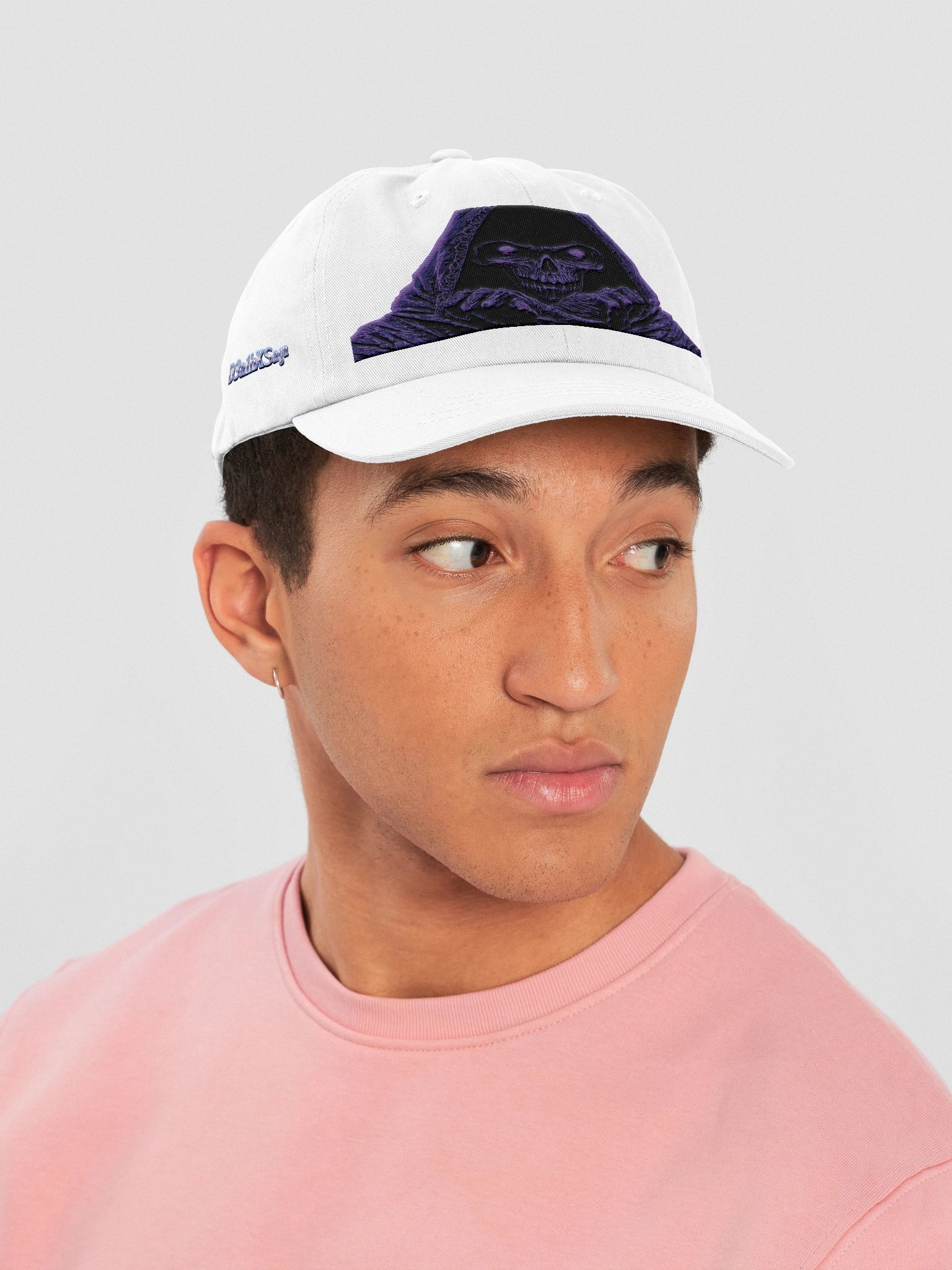 D3a1hXSaga: Midnight Drip Hat - White Edition product image (6)