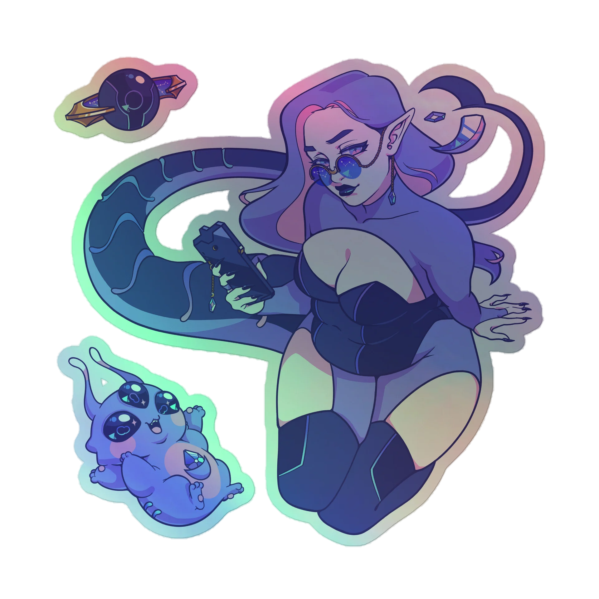 ENRICHMENT PROTOCOL HOLOGRAPHIC STICKER SET product image (1)