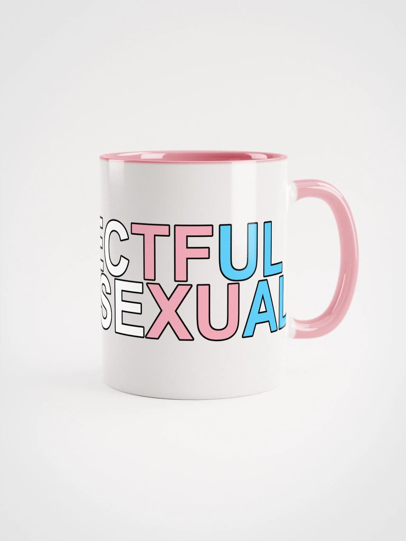 Respectful Transsexual Colorful Mug product image (6)