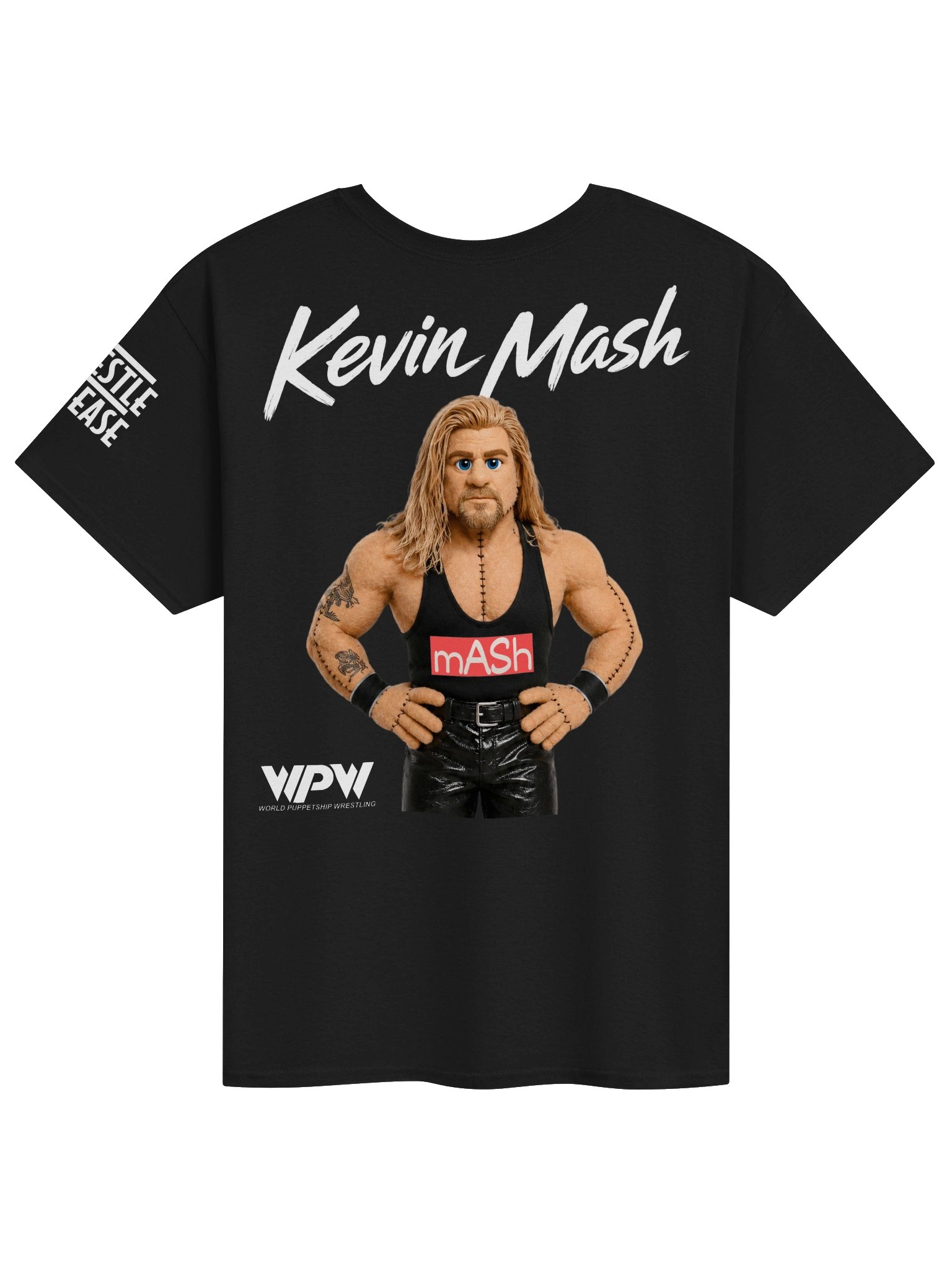Kevin Mash pWo Tee V2 w/ Sleeve & Back print product image (2)