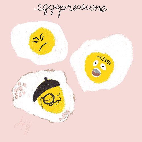 Silly eggspressions. Another exercise in stretching your creativity - great starter to get those brain cells going. Now I’m h...