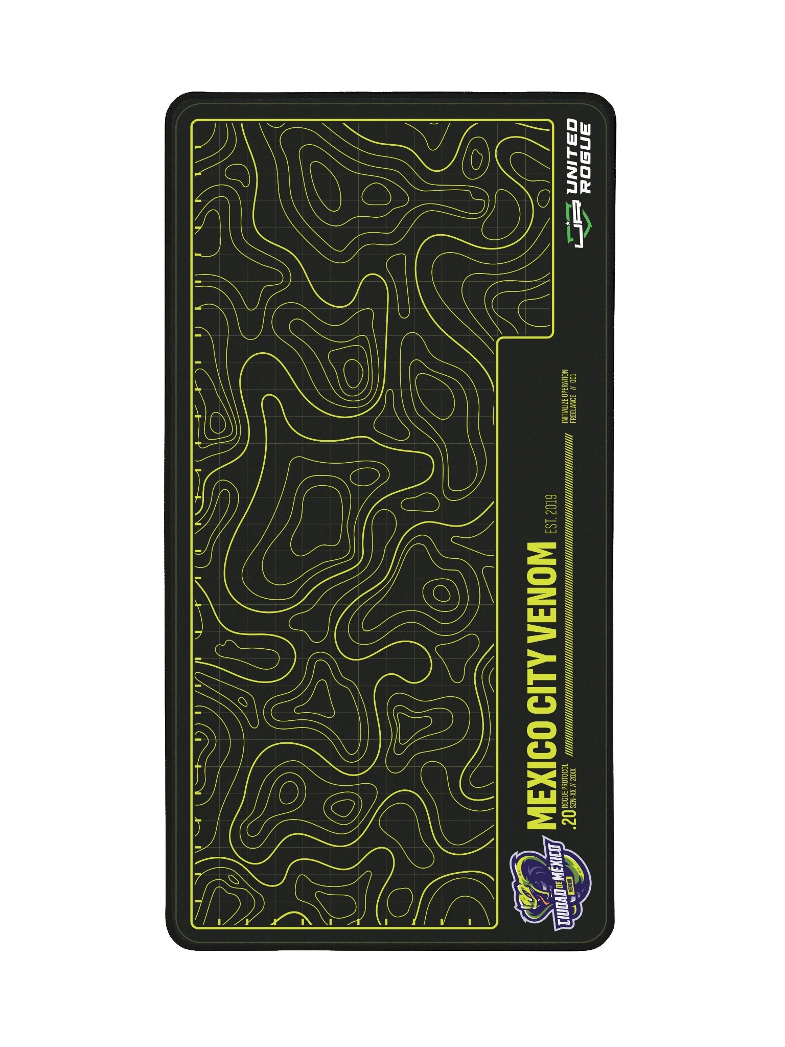 Mexico City Venom Map Desk Mat product image (2)