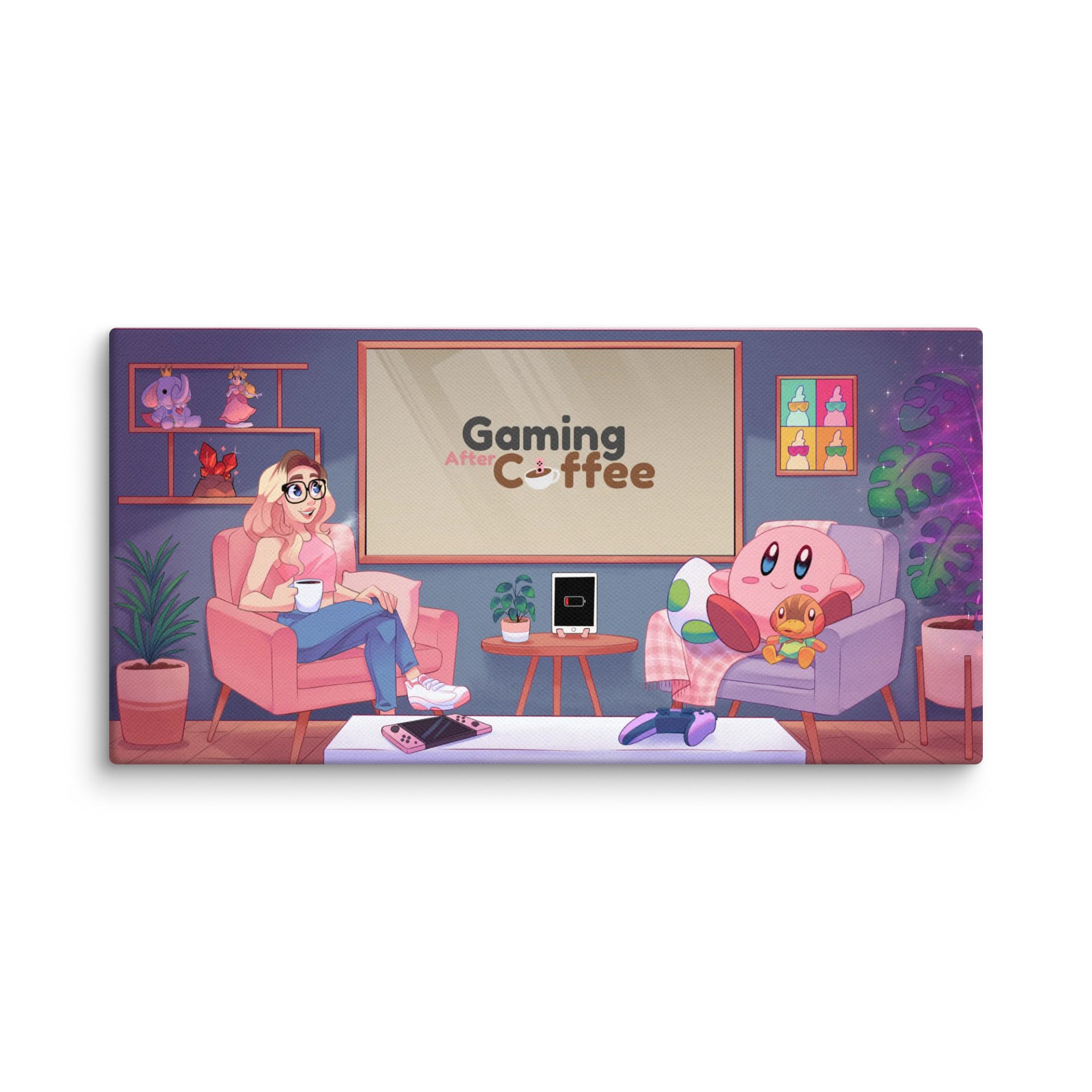 Gaming After Coffee Canvas product image (1)