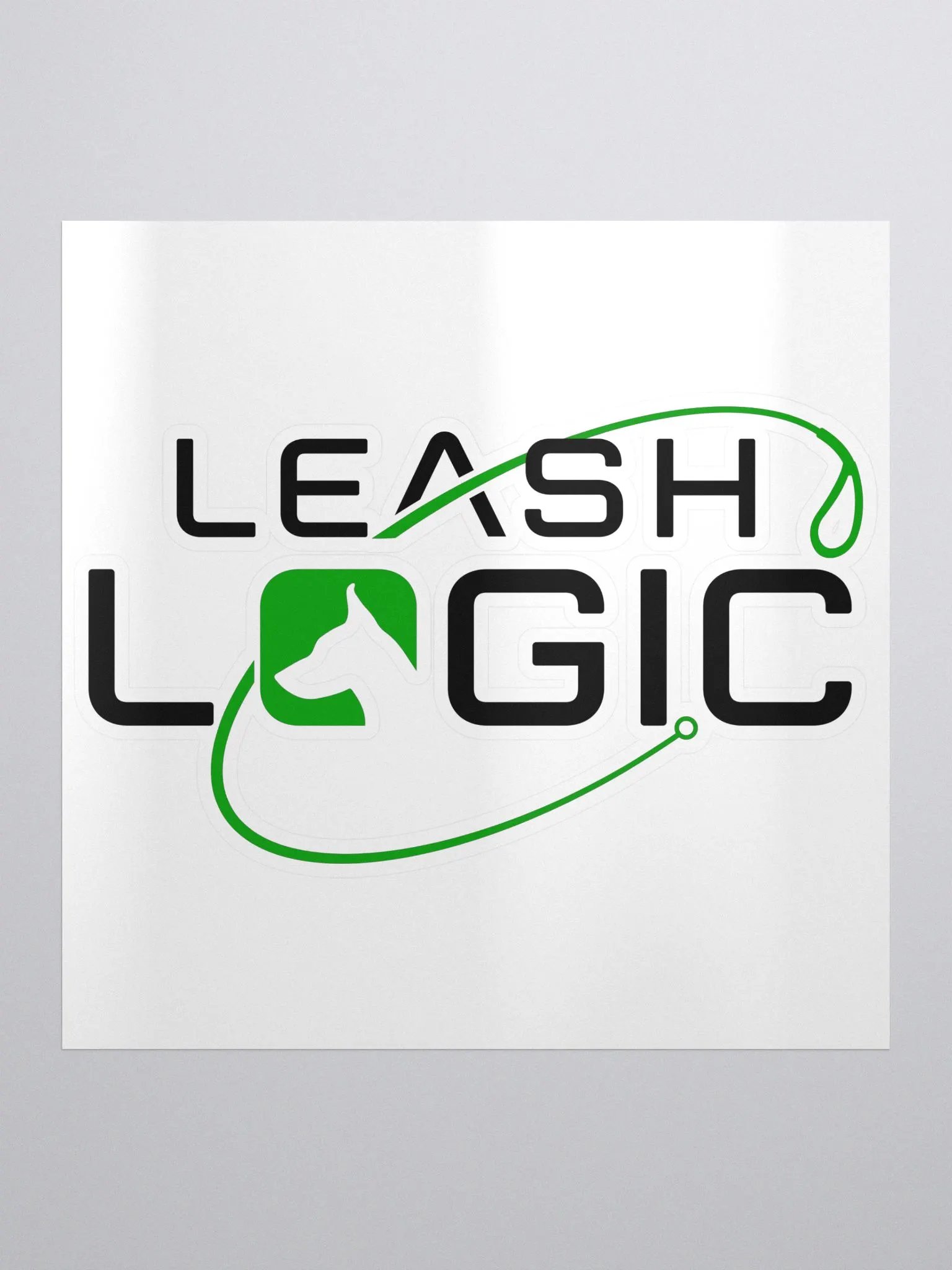 LL Black Logo Sticker product image (1)