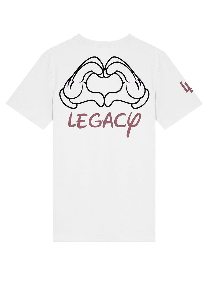White | Legacy Heart Tee product image (2)