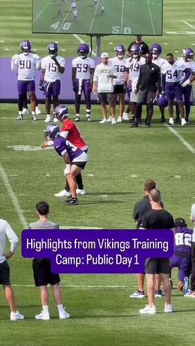 The best highlights from Minnesota Vikings Training Camp: Public day 1

Footage courtesy of @dklug_8 

#minnesotavikings #sko...