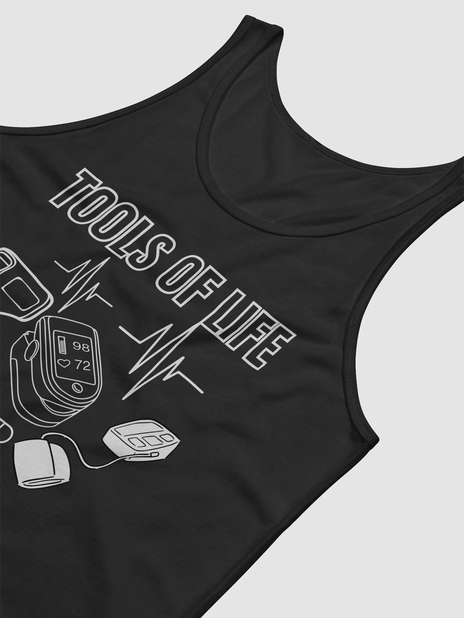 Tools of life, Work Mode Activated Jersey Tank product image (30)