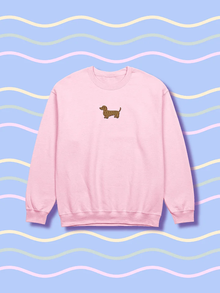 Dachshund Delight Crewneck Sweatshirt product image (1)